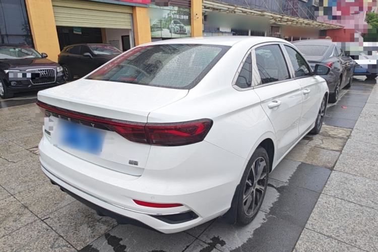Used Geely Auto Emgrand 2022 4th Generation 1.5L CVT Luxury Model Rear Right 45 Deg