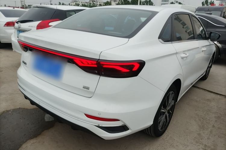 Used Geely Auto Emgrand 2022 4th Generation 1.5L CVT Flagship Model Rear Right 45 Deg