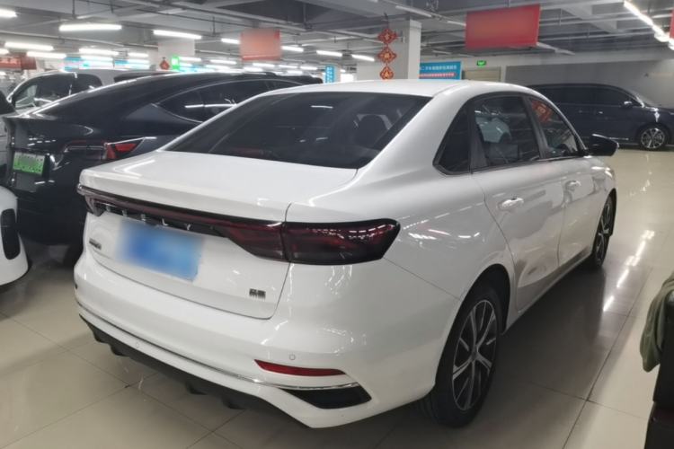 Used Geely Auto Emgrand 2022 4th Generation 1.5L CVT Luxury Model Rear Right 45 Deg