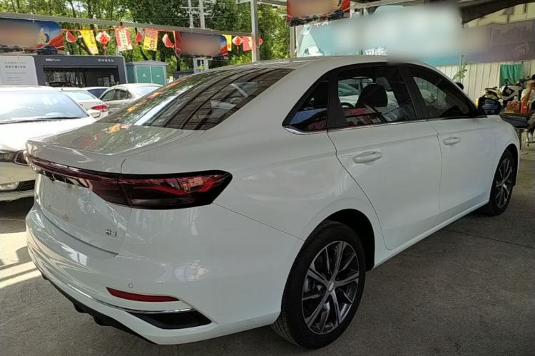 Used Geely Auto Emgrand 2022 4th Generation 1.5L CVT Luxury Model Rear Right 45 Deg