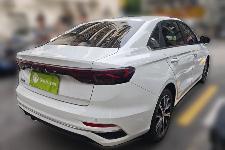Used Geely Auto Emgrand 2022 4th Generation 1.5L CVT Luxury Model Rear Right 45 Deg