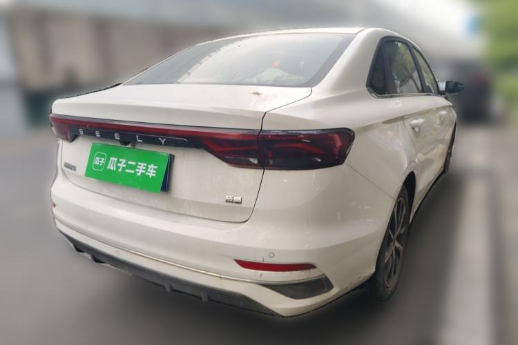 Used Geely Auto Emgrand 2022 4th Generation 1.5L CVT Flagship Model Rear Right 45 Deg