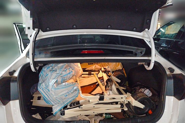 Used Geely Auto Emgrand 2022 4th Generation 1.5L CVT Luxury Model Trunk
