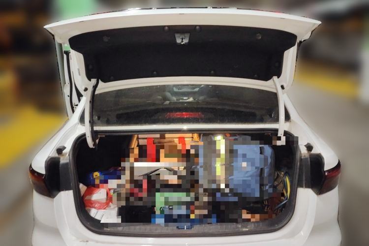 Used Geely Auto Emgrand 2022 4th Generation 1.5L CVT Flagship Model Trunk