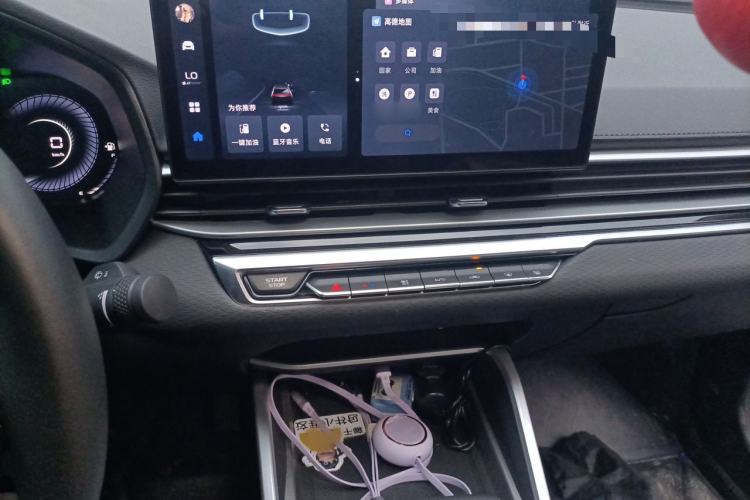 Used Geely Auto Emgrand 2023 4th Generation Champion Edition 1.5L CVT Prestige Model Audio And AC Panel