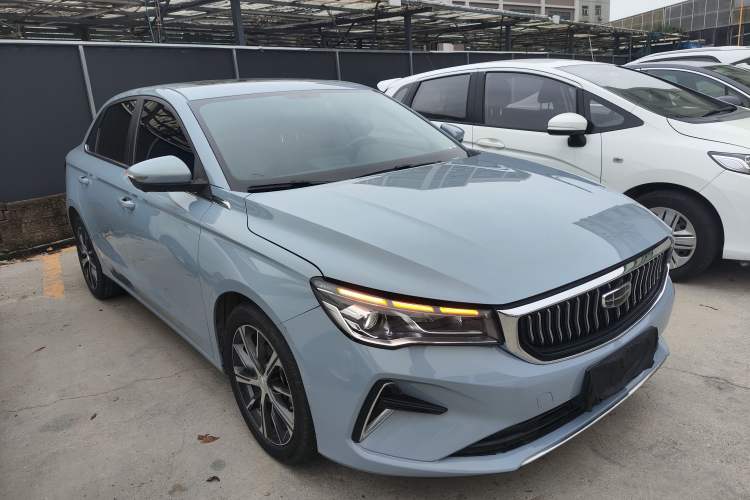 Used Geely Auto Emgrand 2023 4th Generation Champion Edition 1.5L CVT Prestige Model Front Right 45 Deg