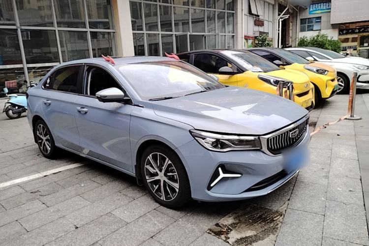 Used Geely Auto Emgrand 2023 4th Generation Champion Edition 1.5L CVT Prestige Model Front Right 45 Deg