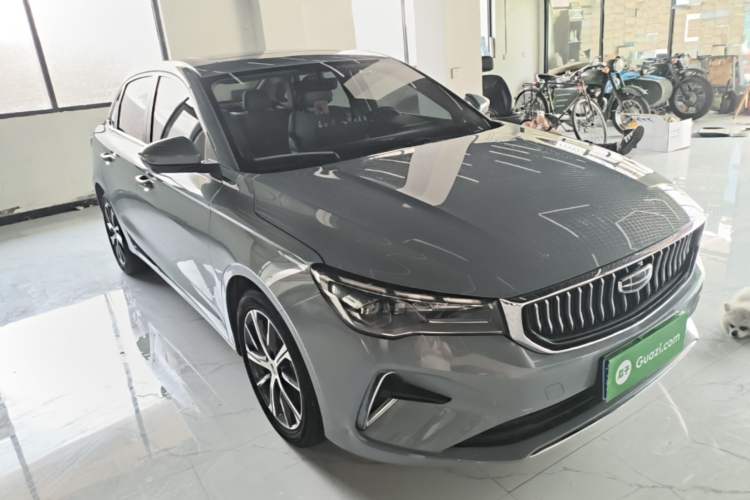 Used Geely Auto Emgrand 2023 4th Generation Champion Edition 1.5L CVT Flagship Model Front Right 45 Deg
