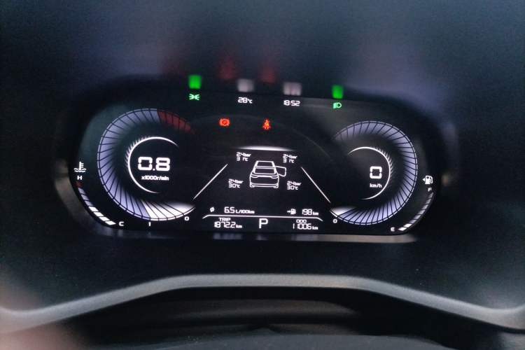 Used Geely Auto Emgrand 2023 4th Generation Champion Edition 1.5L CVT Prestige Model Instrument Cluster