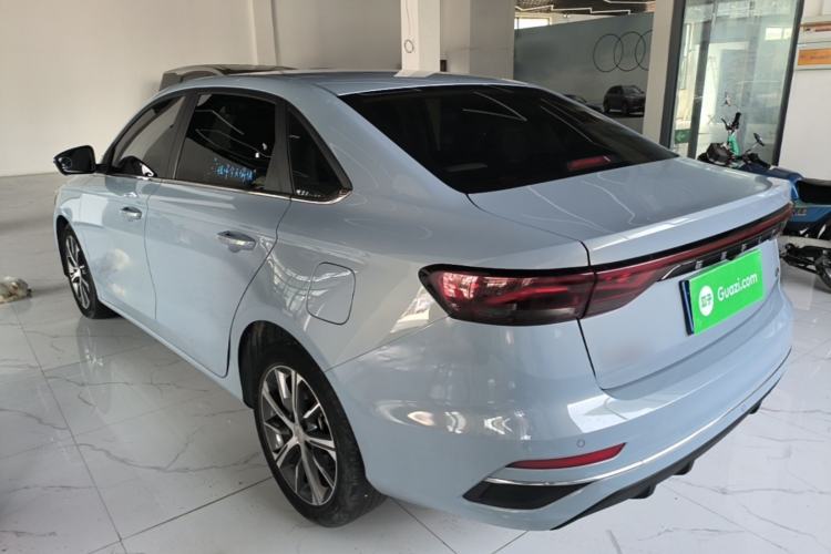 Used Geely Auto Emgrand 2023 4th Generation Champion Edition 1.5L CVT Flagship Model Rear Left 45 Deg