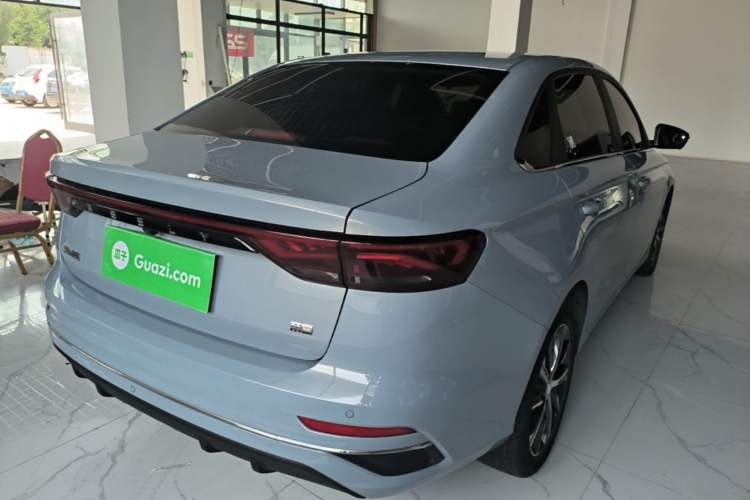 Used Geely Auto Emgrand 2023 4th Generation Champion Edition 1.5L CVT Flagship Model Rear Right 45 Deg