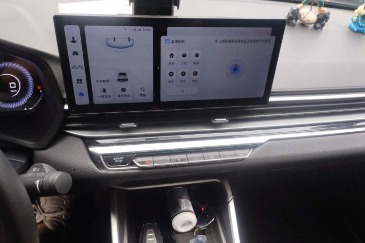 Used Geely Auto Emgrand 2023 4th Generation Champion Edition 1.5L CVT Luxury Model Audio And AC Panel