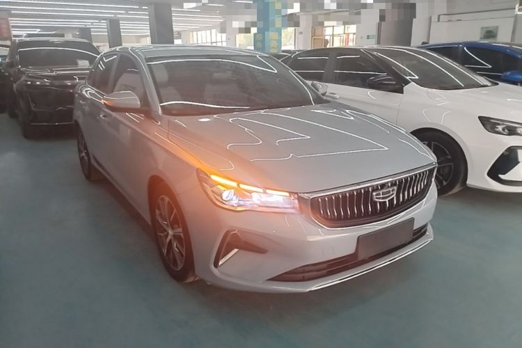 Used Geely Auto Emgrand 2023 4th Generation Champion Edition 1.5L CVT Flagship Model Front Right 45 Deg