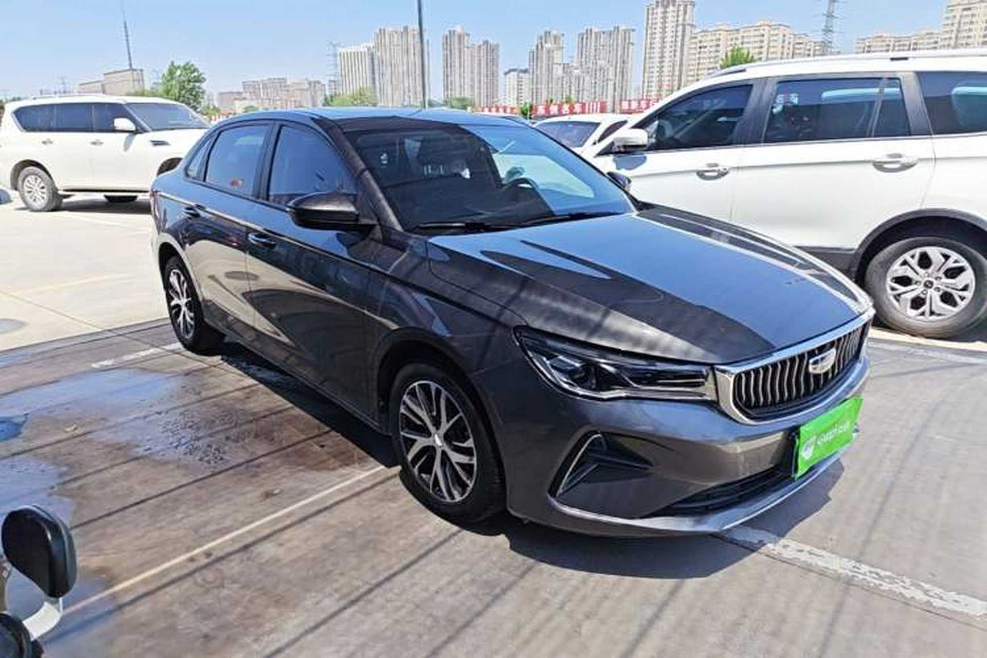 Used Geely Auto Emgrand 2023 4th Generation Champion Edition 1.5L CVT Luxury Model Front Right 45 Deg