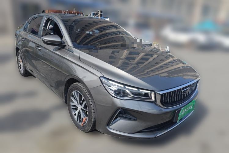 Used Geely Auto Emgrand 2023 4th Generation Champion Edition 1.5L Manual Luxury Model Front Right 45 Deg