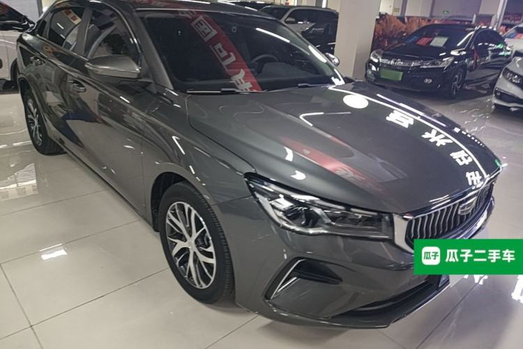 Used Geely Auto Emgrand 2023 4th Generation Champion Edition 1.5L CVT Luxury Model Front Right 45 Deg