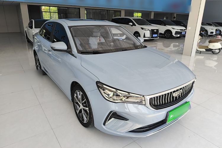 Used Geely Auto Emgrand 2023 4th Generation Champion Edition 1.5L CVT Flagship Model Front Right 45 Deg
