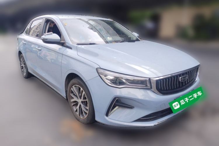Used Geely Auto Emgrand 2023 4th Generation Champion Edition 1.5L CVT Luxury Model Front Right 45 Deg
