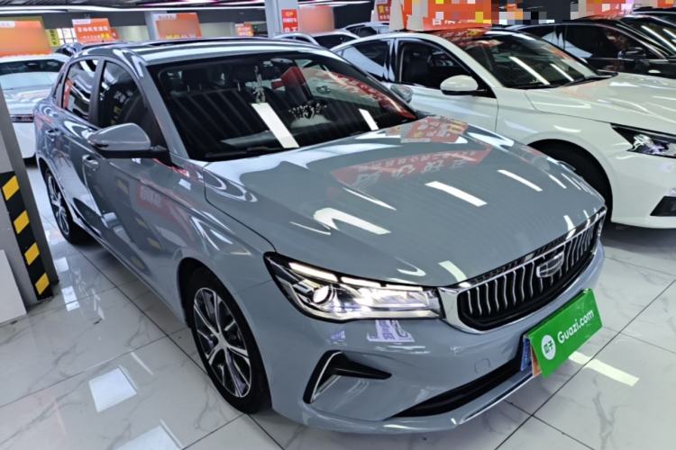 Used Geely Auto Emgrand 2023 4th Generation Champion Edition 1.5L CVT Prestige Model Front Right 45 Deg