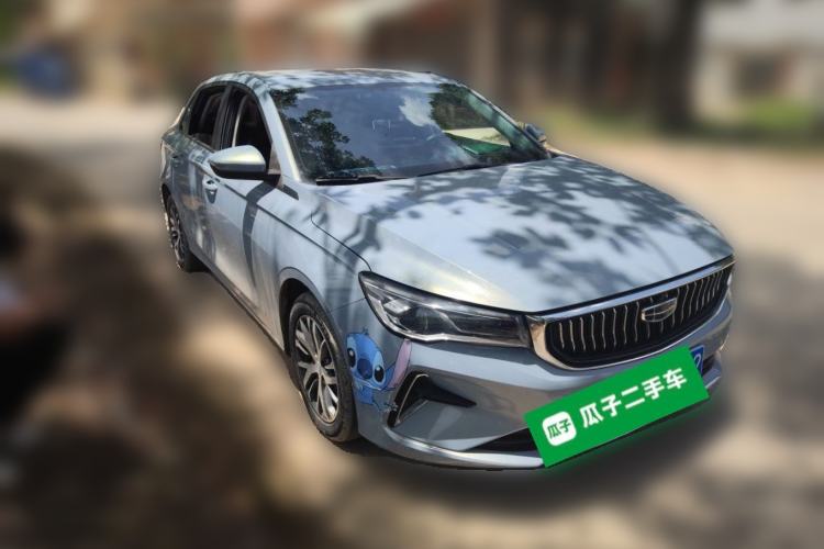 Used Geely Auto Emgrand 2023 4th Generation Champion Edition 1.5L CVT Luxury Model Front Right 45 Deg
