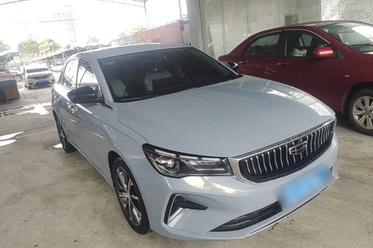 Used Geely Auto Emgrand 2023 4th Generation Champion Edition 1.5L CVT Flagship Model Front Right 45 Deg