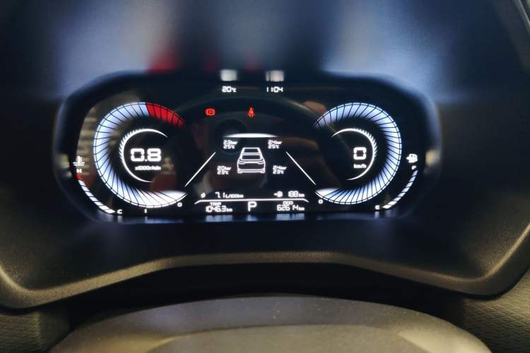 Used Geely Auto Emgrand 2023 4th Generation Champion Edition 1.5L CVT Prestige Model Odometer Close Up