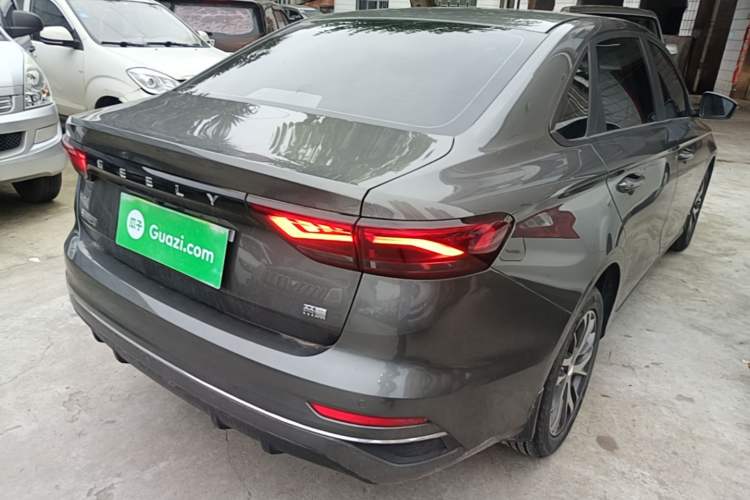 Used Geely Auto Emgrand 2023 4th Generation Champion Edition 1.5L Manual Luxury Model Rear Right 45 Deg