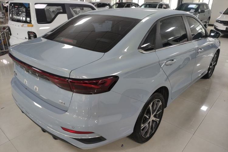 Used Geely Auto Emgrand 2023 4th Generation Champion Edition 1.5L CVT Flagship Model Rear Right 45 Deg