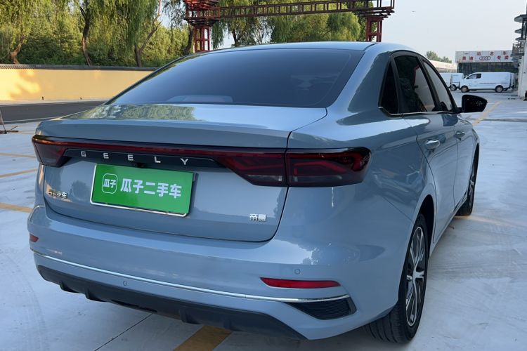 Used Geely Auto Emgrand 2023 4th Generation Champion Edition 1.5L CVT Flagship Model Rear Right 45 Deg