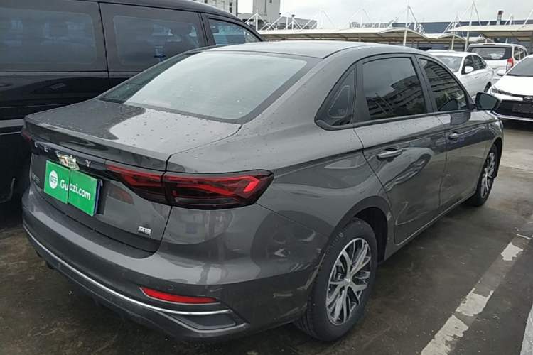 Used Geely Auto Emgrand 2023 4th Generation Champion Edition 1.5L CVT Luxury Model Rear Right 45 Deg