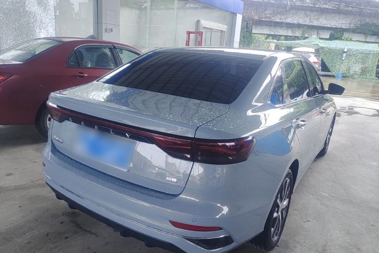 Used Geely Auto Emgrand 2023 4th Generation Champion Edition 1.5L CVT Flagship Model Rear Right 45 Deg