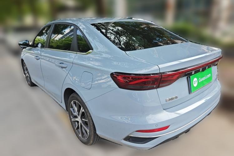 Used Geely Auto Emgrand 2023 4th Generation Champion Edition 1.5L CVT Flagship Model Rear Left 45 Deg