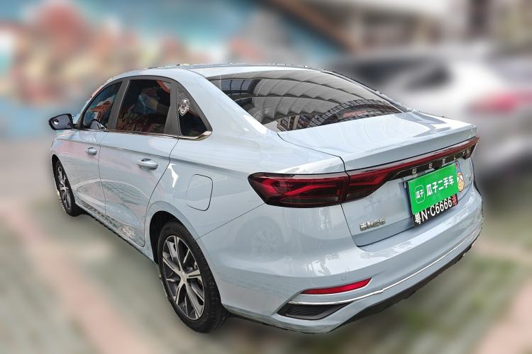Used Geely Auto Emgrand 2023 4th Generation Champion Edition 1.5L CVT Prestige Model Rear Left 45 Deg