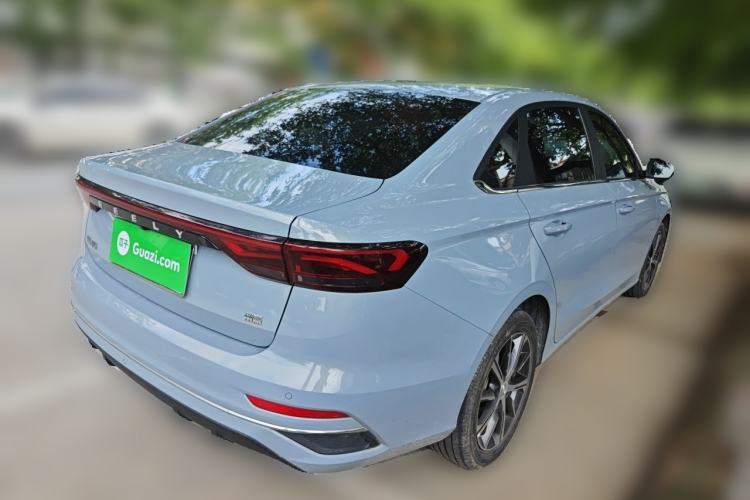 Used Geely Auto Emgrand 2023 4th Generation Champion Edition 1.5L CVT Flagship Model Rear Right 45 Deg