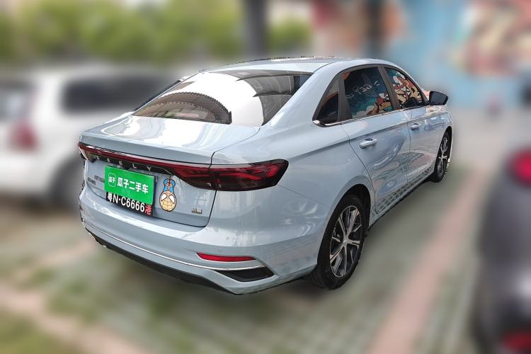 Used Geely Auto Emgrand 2023 4th Generation Champion Edition 1.5L CVT Prestige Model Rear Right 45 Deg