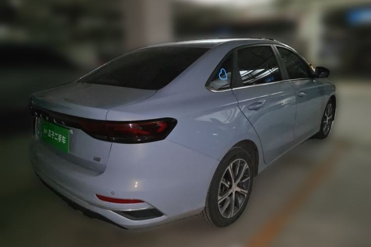 Used Geely Auto Emgrand 2023 4th Generation Champion Edition 1.5L CVT Flagship Model Rear Right 45 Deg