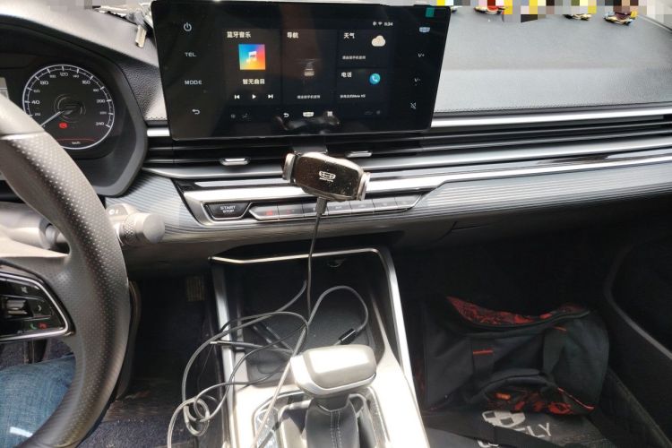 Used Geely Auto Emgrand 2023 4th Generation Champion Edition 1.5L CVT Luxury Model Audio And AC Panel