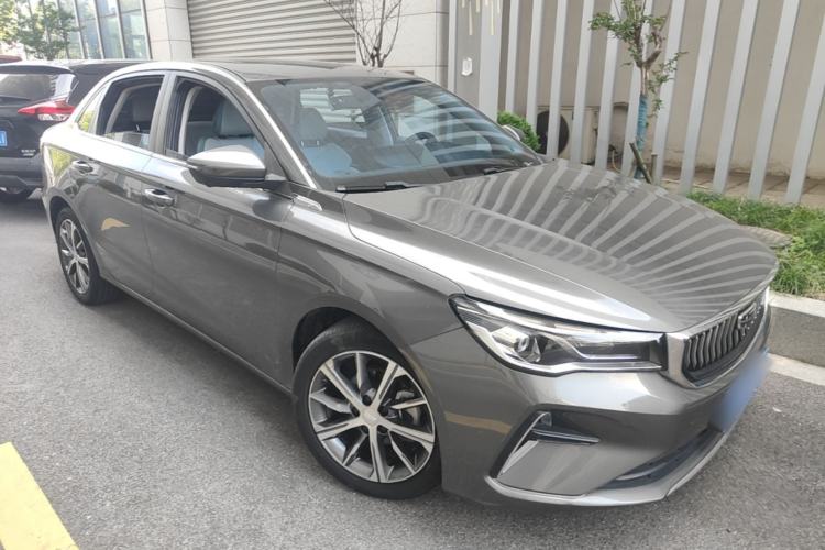 Used Geely Auto Emgrand 2023 4th Generation Champion Edition 1.5L CVT Flagship Model Front Right 45 Deg
