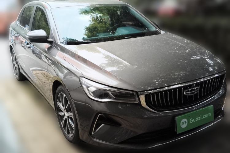 Used Geely Auto Emgrand 2023 4th Generation Champion Edition 1.5L CVT Flagship Model Front Right 45 Deg