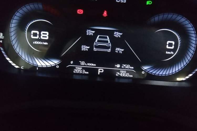 Used Geely Auto Emgrand 2023 4th Generation Champion Edition 1.5L CVT Luxury Model Instrument Cluster