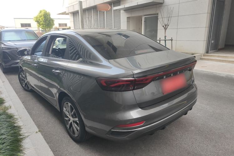 Used Geely Auto Emgrand 2023 4th Generation Champion Edition 1.5L CVT Flagship Model Rear Left 45 Deg