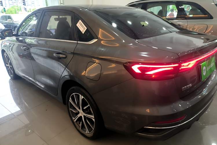 Used Geely Auto Emgrand 2023 4th Generation Champion Edition 1.5L CVT Prestige Model Rear Left 45 Deg