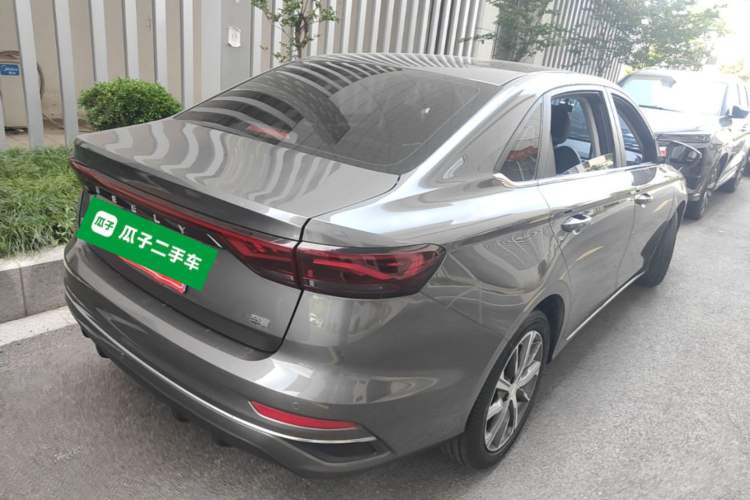 Used Geely Auto Emgrand 2023 4th Generation Champion Edition 1.5L CVT Flagship Model Rear Right 45 Deg