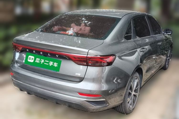 Used Geely Auto Emgrand 2023 4th Generation Champion Edition 1.5L CVT Flagship Model Rear Right 45 Deg