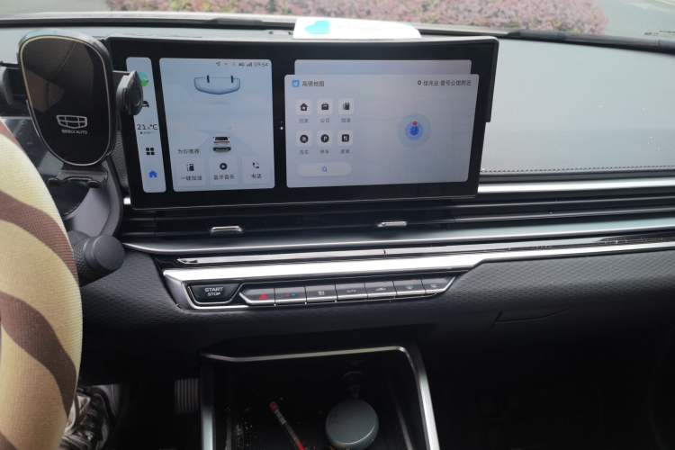 Used Geely Auto Emgrand 2023 4th Generation Champion Edition 1.5L CVT Luxury Model Audio And AC Panel