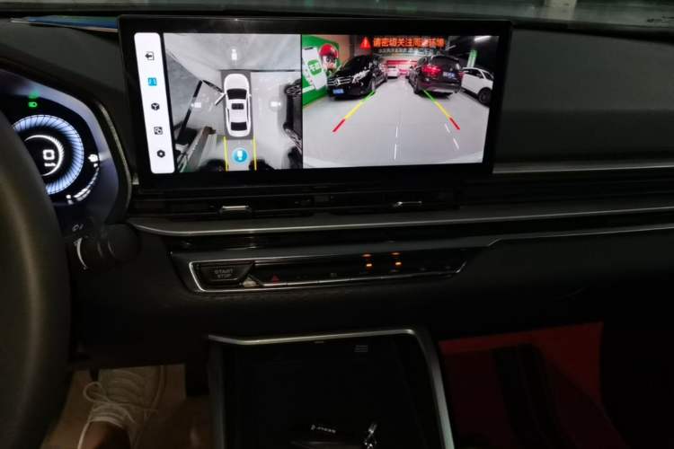 Used Geely Auto Emgrand 2023 4th Generation Champion Edition 1.5L CVT Prestige Model Audio And AC Panel