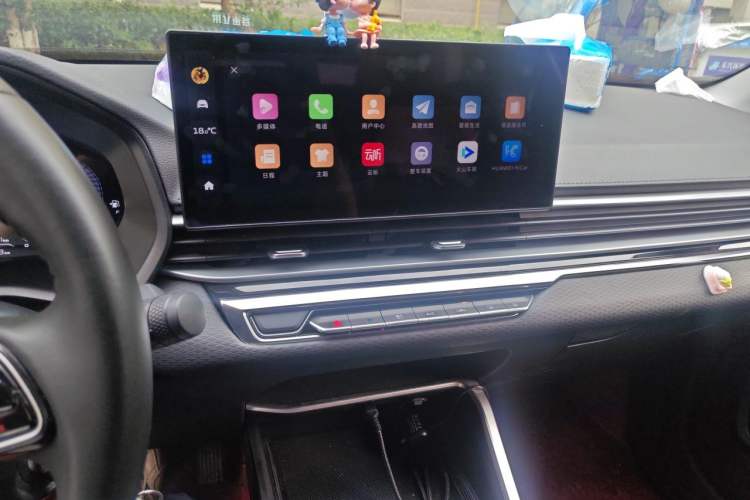Used Geely Auto Emgrand 2023 4th Generation Champion Edition 1.5L Manual Luxury Model Audio And AC Panel