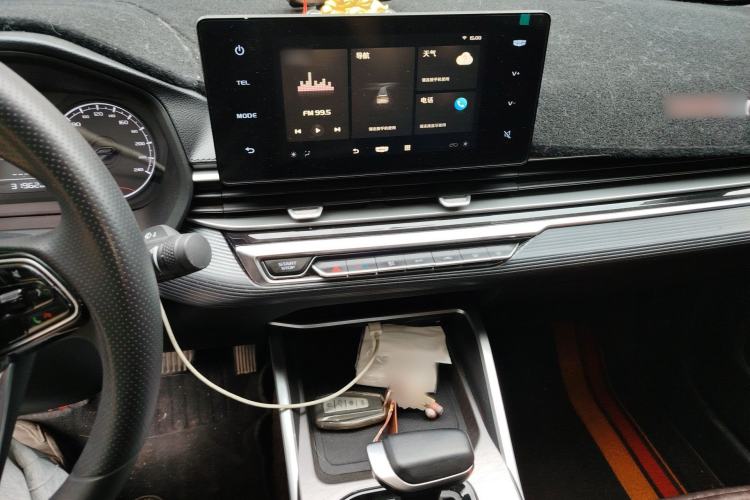 Used Geely Auto Emgrand 2023 4th Generation Champion Edition 1.5L CVT Luxury Model Audio And AC Panel