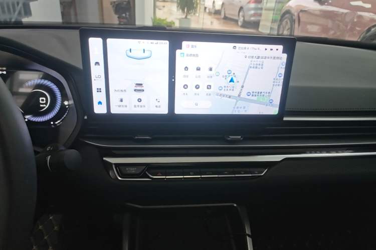 Used Geely Auto Emgrand 2023 4th Generation Champion Edition 1.5L CVT Luxury Model Audio And AC Panel