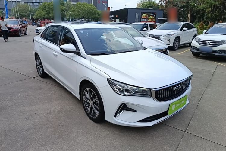 Used Geely Auto Emgrand 2023 4th Generation Champion Edition 1.5L CVT Prestige Model Front Right 45 Deg